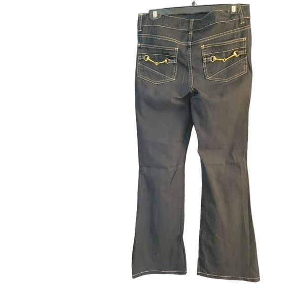 Vintage Cache Premium Black Jeans gold hard wear 4 - Picture 2 of 4